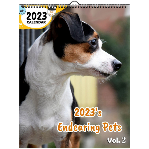 2023's Endearing Pets Volume Two: 2023 Wall Calendar