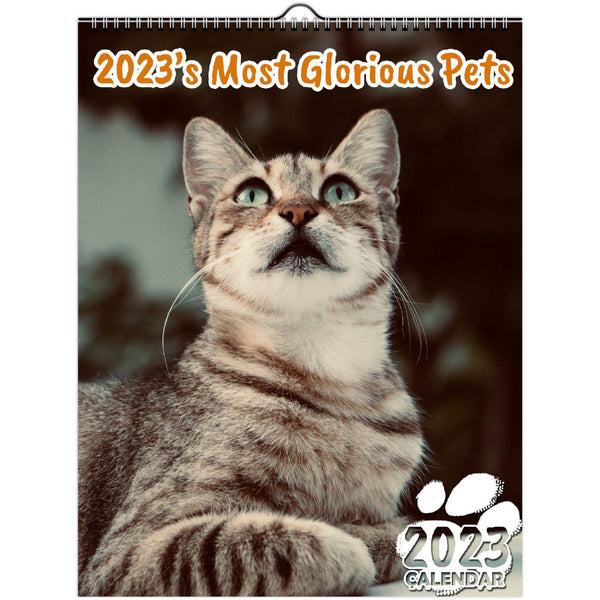 2023's Most Glorious Pets: 2023 Wall Calendar
