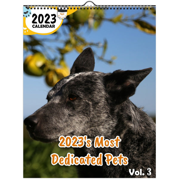 2023's Most Dedicated Pets Volume Three: 2023 Wall Calendar
