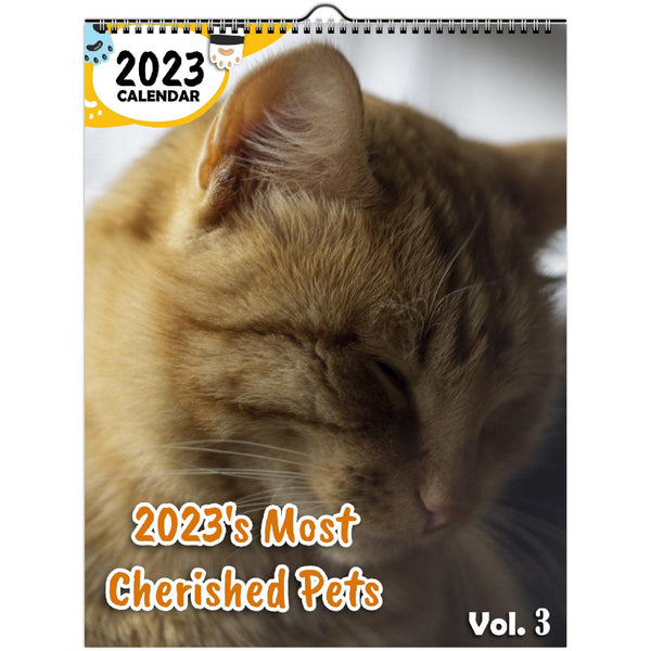 2023's Most Cherished Pets Volume Three: 2023 Wall Calendar