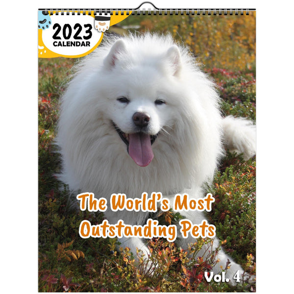 The World's Most Outstanding Pets Volume Four: 2023 Wall Calendar