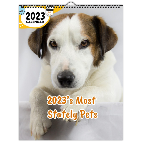 2023's Most Stately Pets: 2023 Wall Calendar