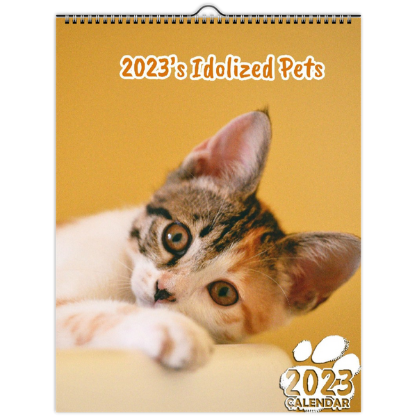 2023's Idolized Pets: 2023 Wall Calendar
