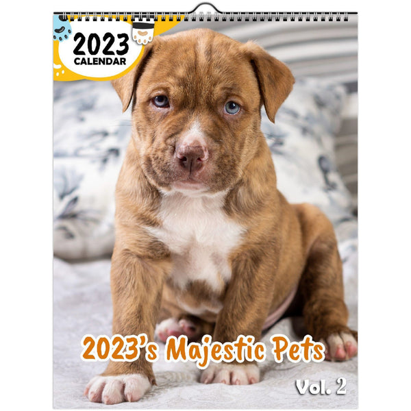 2023's Majestic Pets Volume Two: 2023 Wall Calendar