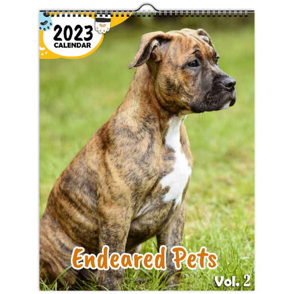 Endeared Pets Volume Two: 2023 Wall Calendar
