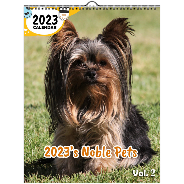 2023's Noble Pets Volume Two: 2023 Wall Calendar
