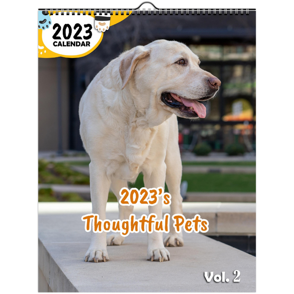 2023's Thoughtful Pets Volume Two: 2023 Wall Calendar