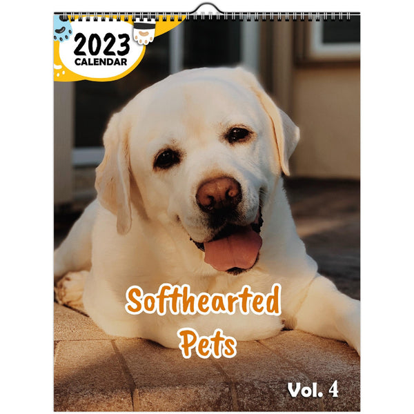 Softhearted Pets Volume Four: 2023 Wall Calendar
