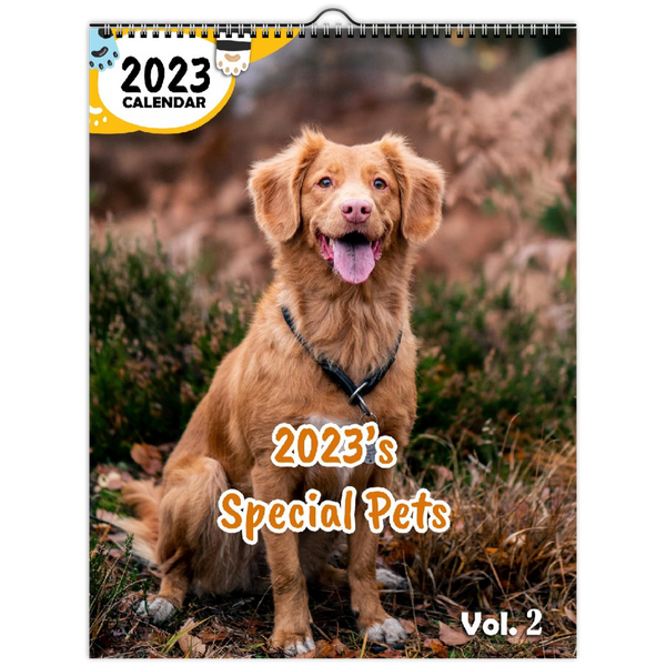 2023's Special Pets Volume Two: 2023 Wall Calendar