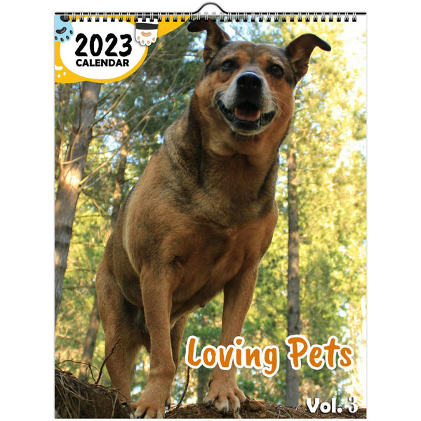 Loving Pets Volume Three: 2023 Wall Calendar