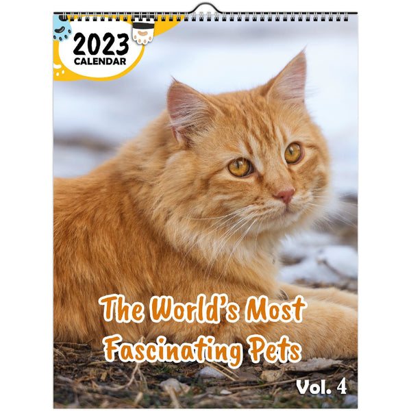 The World's Most Fascinating Pets Volume Four: 2023 Wall Calendar