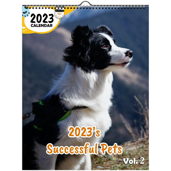 2023's Successful Pets Volume Two: 2023 Wall Calendar