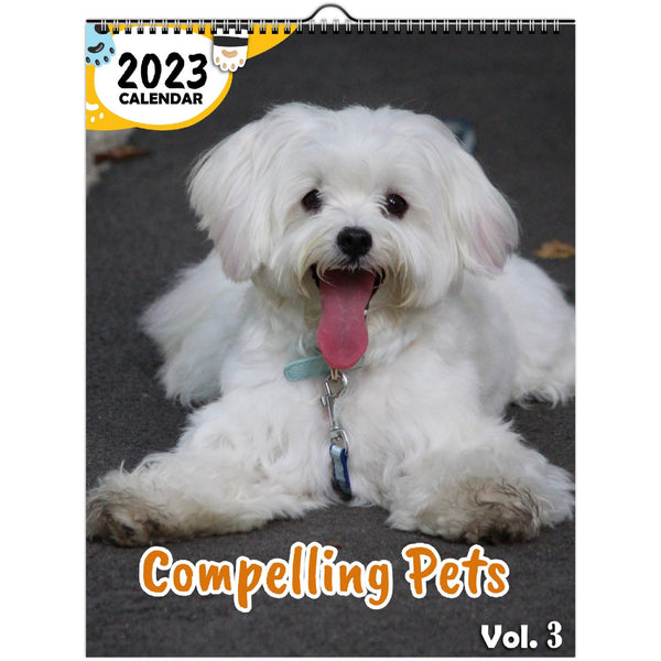 Compelling Pets Volume Three: 2023 Wall Calendar
