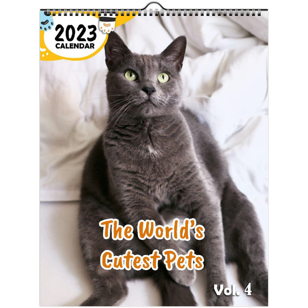 The World's Cutest Pets Volume Four: 2023 Wall Calendar