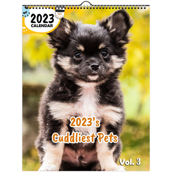2023's Cuddliest Pets Volume Three: 2023 Wall Calendar