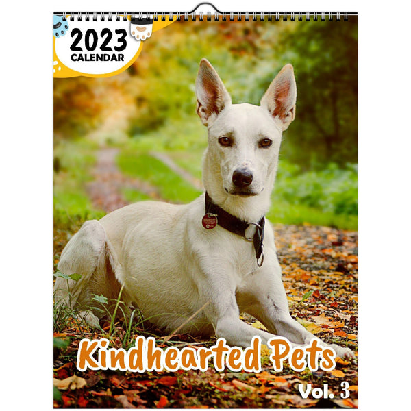 Kindhearted Pets Volume Three: 2023 Wall Calendar