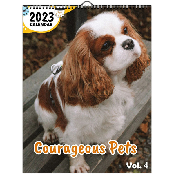 Courageous Pets Volume Four: 2023 Wall Calendar