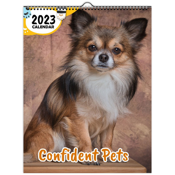 Confident Pets: 2023 Wall Calendar
