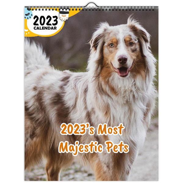 2023's Most Majestic Pets: 2023 Wall Calendar