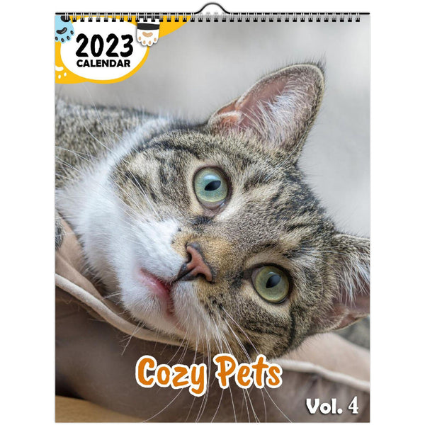 Cozy Pets Volume Four: 2023 Wall Calendar