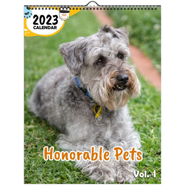 Honorable Pets Volume Four: 2023 Wall Calendar