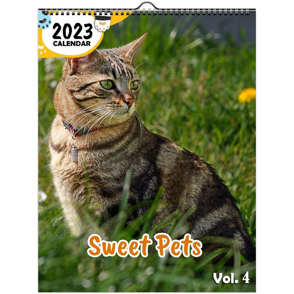Sweet Pets Volume Four: 2023 Wall Calendar
