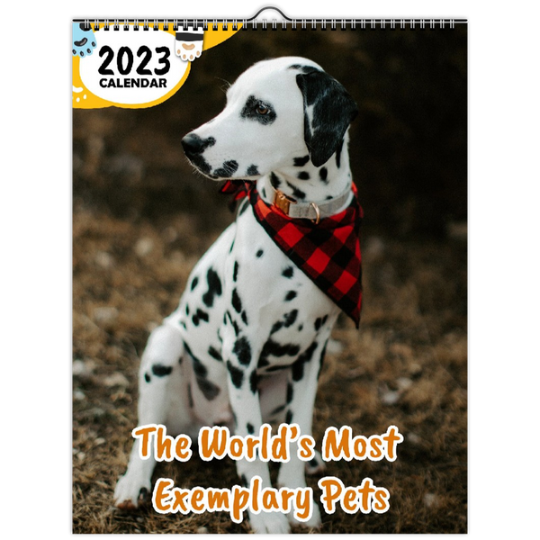The World's Most Exemplary Pets: 2023 Wall Calendar