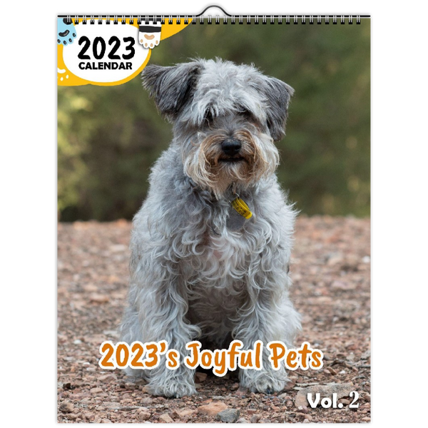 2023's Joyful Pets Volume Two: 2023 Wall Calendar