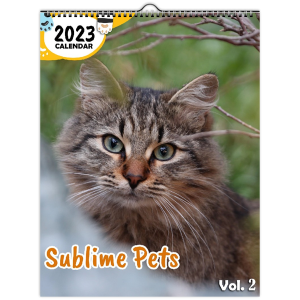 Sublime Pets Volume Two: 2023 Wall Calendar