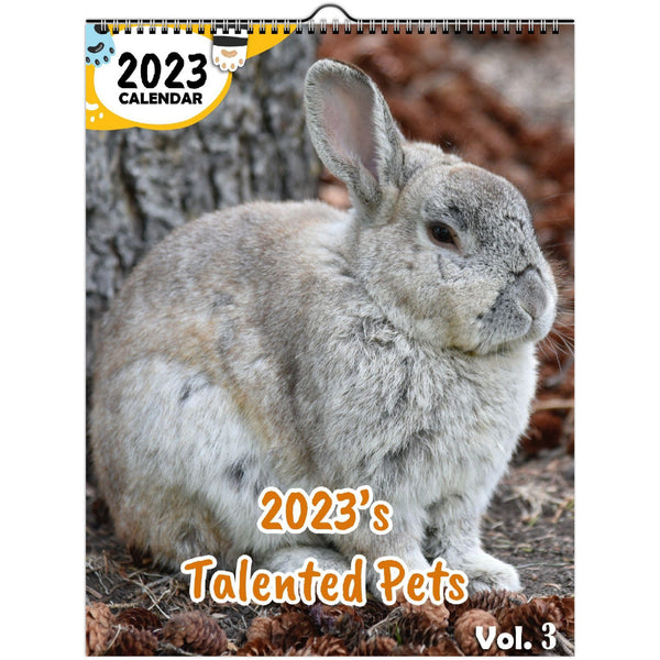 2023's Talented Pets Volume Three: 2023 Wall Calendar