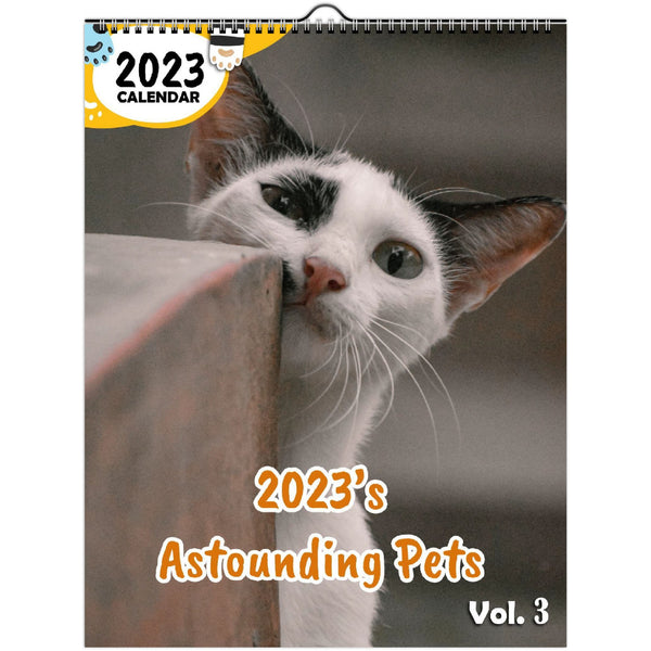 2023's Astounding Pets Volume Three: 2023 Wall Calendar