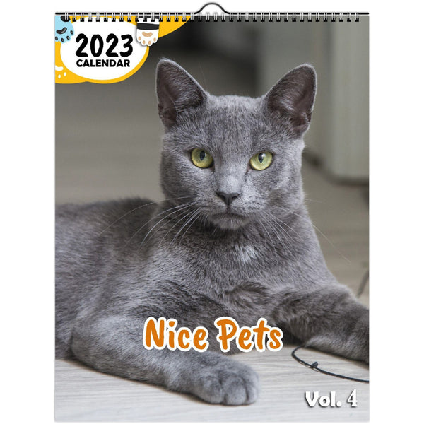 Nice Pets Volume Four: 2023 Wall Calendar