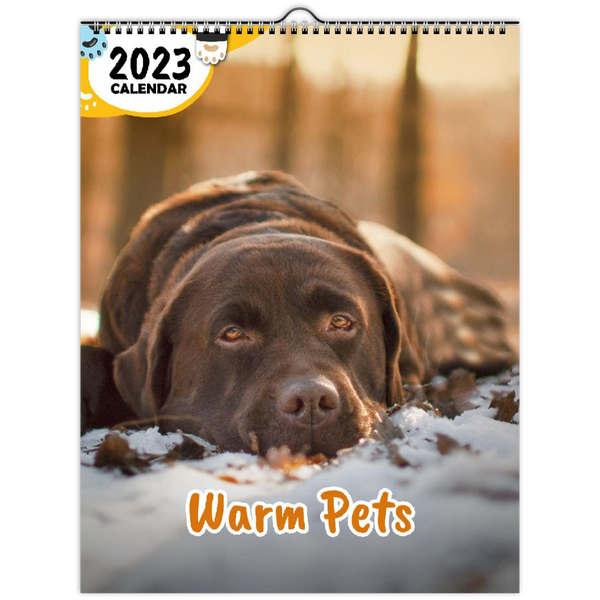 Warm Pets: 2023 Wall Calendar