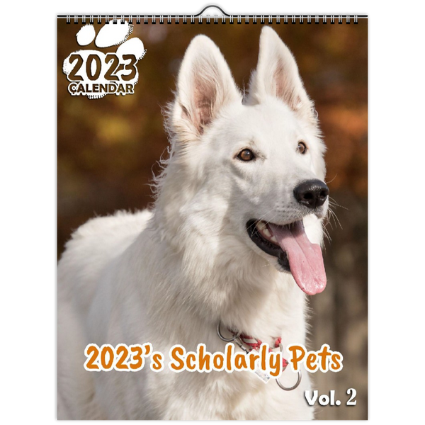 2023's Scholarly Pets Volume Two: 2023 Wall Calendar