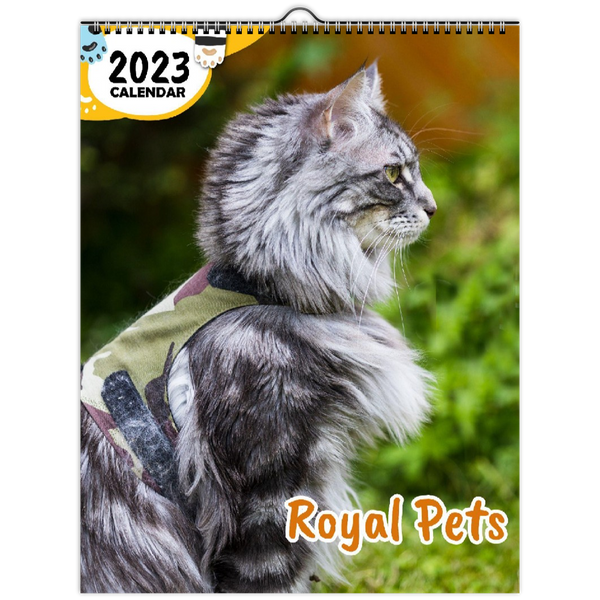 Royal Pets: 2023 Wall Calendar