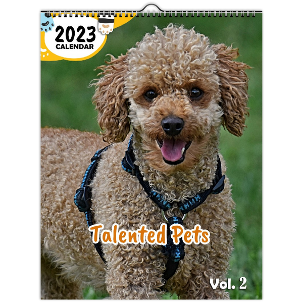 Talented Pets Volume Two: 2023 Wall Calendar