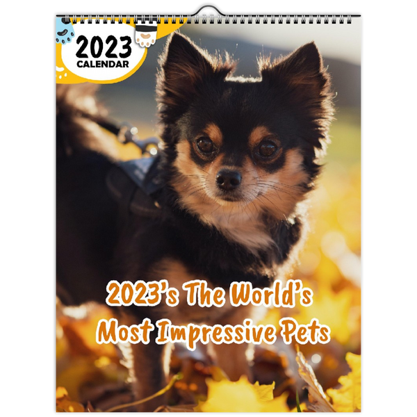 2023's The World's Most Impressive Pets: 2023 Wall Calendar