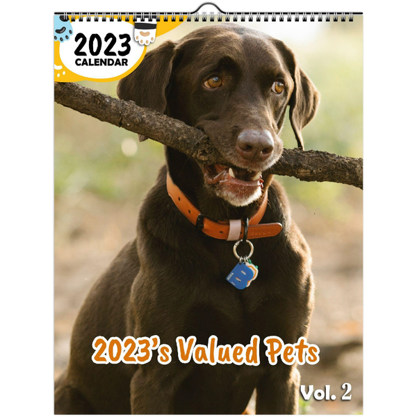 2023's Valued Pets Volume Two: 2023 Wall Calendar