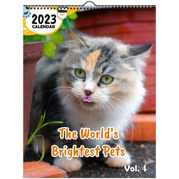 The World's Brightest Pets Volume Four: 2023 Wall Calendar