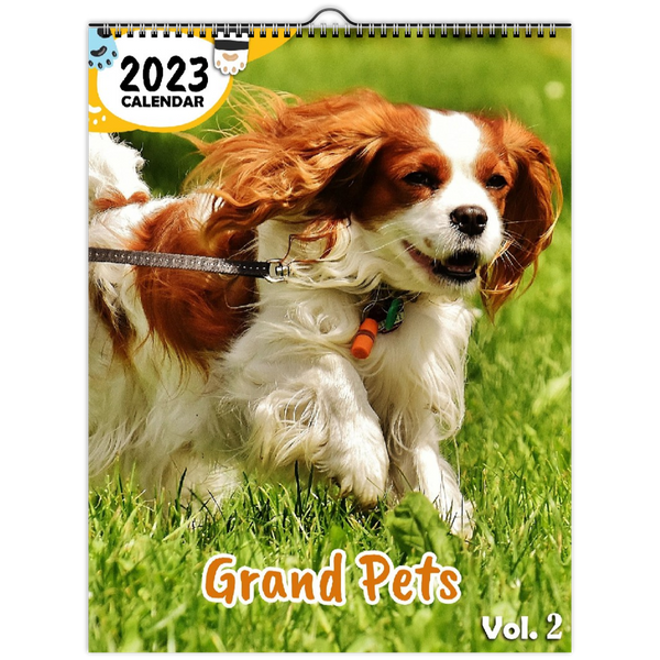 Grand Pets Volume Two: 2023 Wall Calendar
