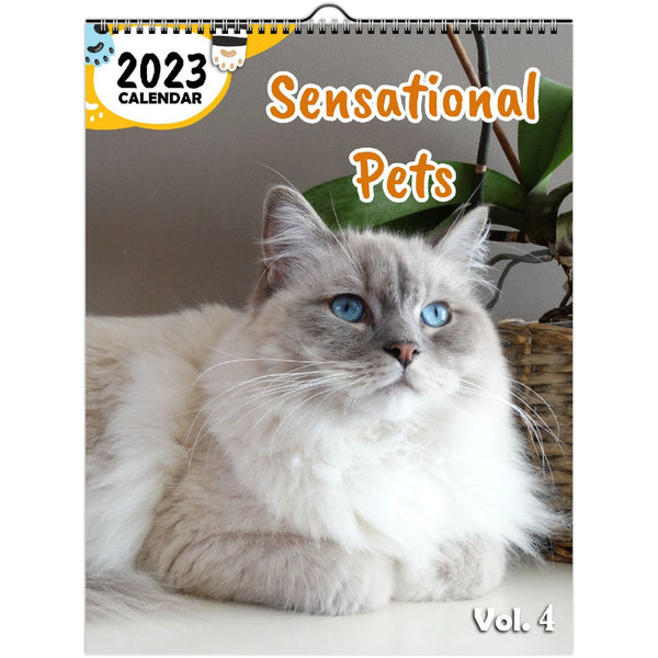 Sensational Pets Volume Four: 2023 Wall Calendar