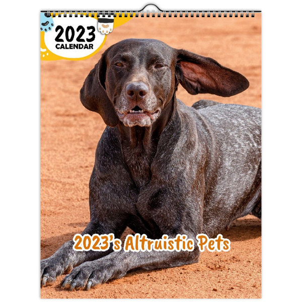 2023's Altruistic Pets: 2023 Wall Calendar