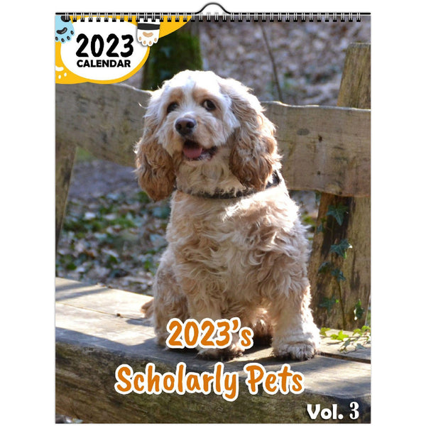 2023's Scholarly Pets Volume Three: 2023 Wall Calendar