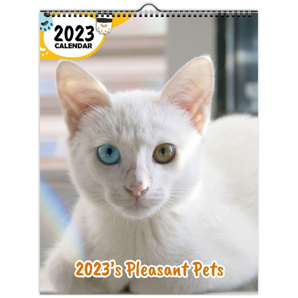 2023's Pleasant Pets: 2023 Wall Calendar