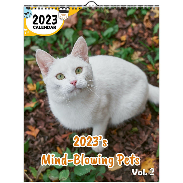 2023's Mind-Blowing Pets Volume Two: 2023 Wall Calendar