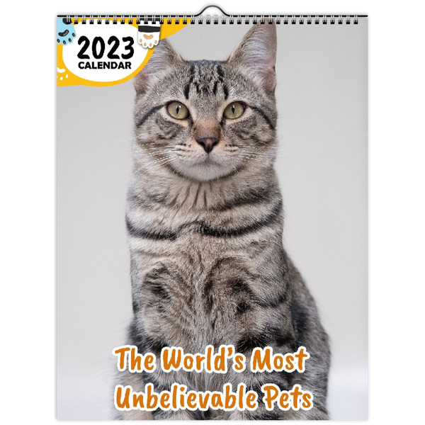 The World's Most Unbelievable Pets: 2023 Wall Calendar