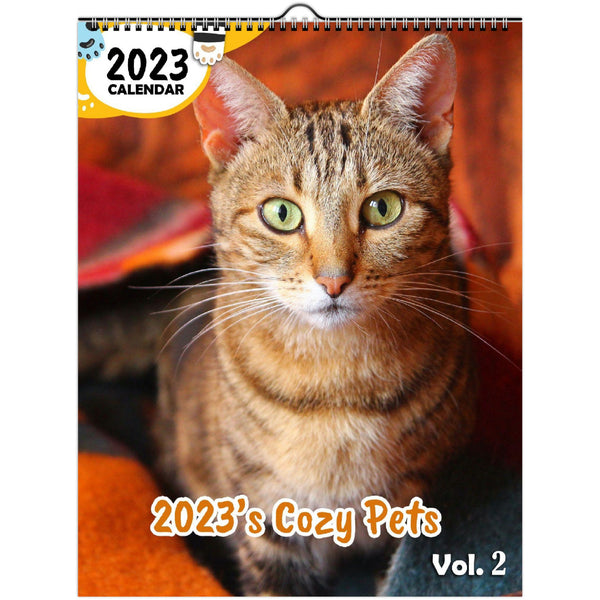 2023's Cozy Pets Volume Two: 2023 Wall Calendar