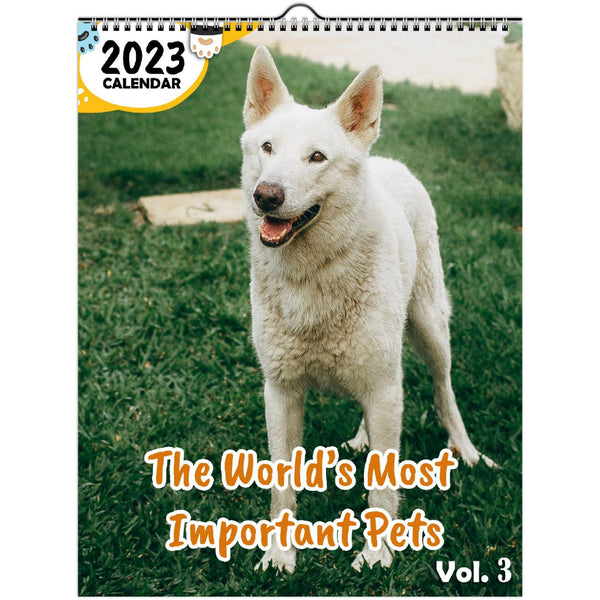 The World's Most Important Pets Volume Three: 2023 Wall Calendar