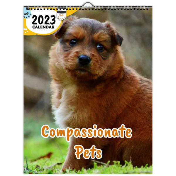 Compassionate Pets: 2023 Wall Calendar