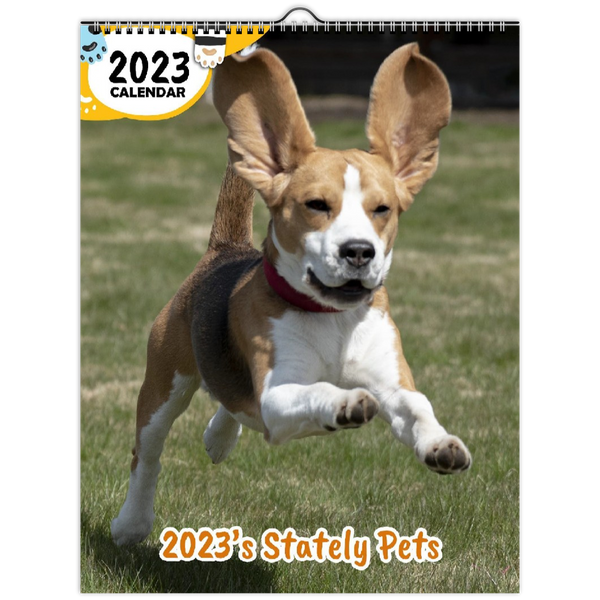 2023's Stately Pets: 2023 Wall Calendar